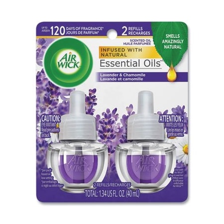 Reckitbenc Air Wick, SCENTED OIL REFILL, LAVENDER & CHAMOMILE, 0.67 OZ, 2PK 78473PK